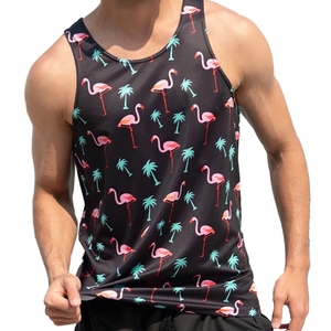เสื้อกล้ามออกกำลังกายกล้ามเนื้อแขนกุดสำหรับผู้ชาย - Product Image 5