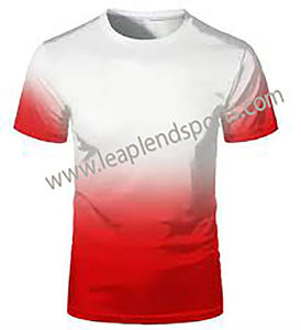 Camisetas de poliéster 100% de alta calidad para hombre, camiseta de entrenamiento deportivo informal con estampado de sublimación con patrón de último diseño - Product Image 4