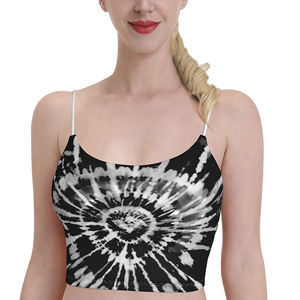 Sujetador deportivo de talla grande de alta calidad para mujer, estampado personalizado con logotipo, sujetador de gimnasio transpirable para deporte, nuevo diseño - Product Image 2