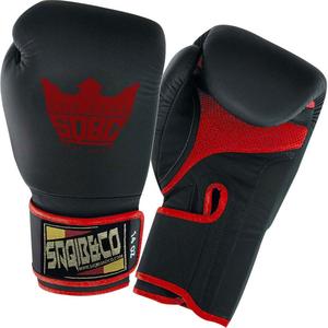 วัวหนังแนปปาถุงมือมวยไทยตะขอและห่วงกิกบ็อกซิ่งถุงมือชกมวยและถุงมือต่อสู้ - Product Image 1