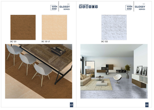 Venta caliente 600x600mm Super Azulejos de porcelana Diseño 3D Azulejo de pared de piso de porcelana de cerámica pulida de alta calidad - Product Image 6