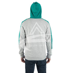 Pull pas cher de haute qualité avec logo personnalisé, vente en gros de sweat à capuche 100% coton pour hommes, sweats à capuche avec broderie unie Oem pour hommes - Product Image 3