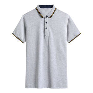 T-shirt unisexe personnalisé élégant à manches courtes en fibre de bambou douce, respirante, infroissable, séchage rapide, imprimé, bouton classique - Product Image 5