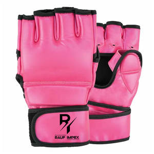 Guantes de MMA de Cuero Personalizados, Guantes de Boxeo, Equipo de Entrenamiento, Equipo de Lucha para Gimnasio, Equipo Deportivo, Guantes de MMA - Product Image 1