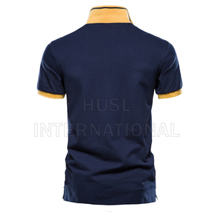 Camisetas Polo de Golf para Hombre, Nueva Moda, Ropa Casual con Logotipo Personalizado, Manga Corta, Algodón de Alta Calidad, Tallas Grandes - Product Image 2