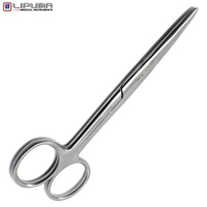 Tijeras de alta calidad, rectas, 5,5 ", romas/romas, operaciones quirúrgicas, instrumentos de acero inoxidable, instrumentos médicos de acero inoxidable - Product Image 2