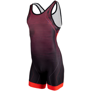 Singlet de lutte pour hommes de haute qualité vente en gros Jaguars Red Stringer Gym haut sans manches fabricant approvisionnement - Product Image 4