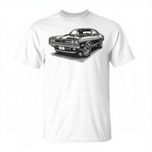 T-Shirt Classica American Muscle Car Retrò Anni '60 '70 per Appassionati di Auto - T-Shirt Promozionale Vintage per Amanti delle Auto - Product Image 2