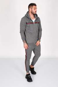 Casual <b>Tracksuit</b> 100% Cotton <b>Polyester</b> <b>Tracksuits</b> Casual Men <b>Tracksuits</b> for Men Jogging Athletic Sports <b>tracksuit</b> OEM - Product Image 5
