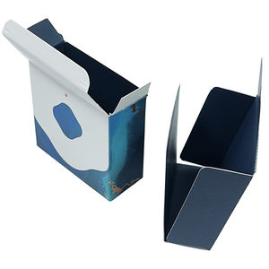 Logo personnalisé écologique pliant petit carré cosmétique rectangulaire emballage cadeau Carton importation <span class=keywords><strong>et</strong></span> exportation fabricant de tête - Product Image 2