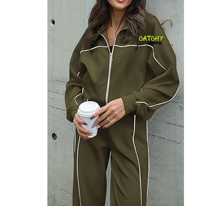 Nouvelle arrivée de survêtements de sport de haute qualité pour femmes Survêtement pour femmes Survêtement de gymnastique personnalisé et confortable - Product Image 2