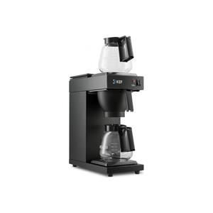 Cafetera Eléctrica de Goteo FLT120.2 para Oficina y Hogar, Negra, con Doble Jarra y Filtro - Product Image 1