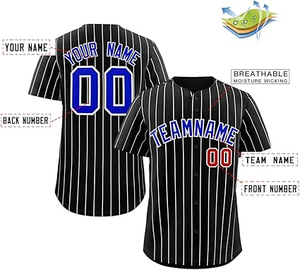 Nouveau maillot de baseball personnalisé pour hommes, maillots de vente en gros respirants pour vente en ligne - Product Image 5