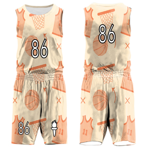Uniforme de baloncesto sublimación equipo personalizado camiseta de baloncesto de alta calidad Impresión de logotipo ropa de baloncesto al por mayor - Product Image 6