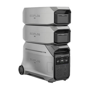 Station d'alimentation portable de qualité ECOo-FLOWwSS Delta Pro 3 8kWh Pro 3 120/240V 8000W sortie AC avec 2 batteries supplémentaires - Product Image 1