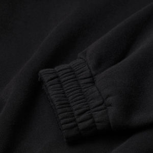 Sweat-shirt à capuche en polaire tie dye de couleur unie d'hiver populaire avec conception de goutte d'épaule pour les femmes - Product Image 4