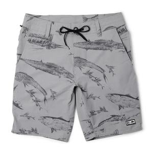 Short en maille de polyester et coton hybride 6XL pour hommes, séchage rapide, respirant, impression de logo personnalisé, solide, anti-rides pour la pêche décontractée - Product Image 1