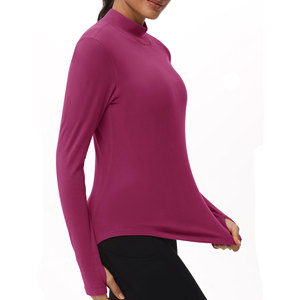 Camiseta Interior Cómoda para Montar a Caballo para Mujer, Manga Larga, Talla Adulto, Ligera, Ropa Deportiva para Gimnasio, Deportes y Actividades al Aire Libre - Product Image 4