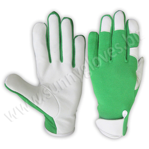 Safety <b>Gloves</b> / Work <b>Driver</b> <b>Gloves</b> / Assembly <b>Gloves</b> Made of Cow Grain Leather - Product Image 2