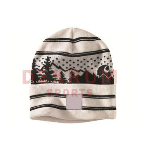 Meilleure qualité nouveau style bonnets chapeau unisexe coton fait bonnets chapeau hiver porter adulte bonnets chapeau - Product Image 1