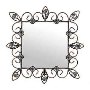 Incrustaciones de hueso Diseño floral Personalizado Grabado a mano Marco de espejo de pared decorativo Decoración de pared Marco de espejo colgante - Product Image 6