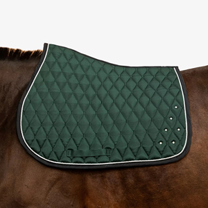 2026 Customized High Quality Leather Fleece Lining Soft <b>Equestrian</b> Saddle Pad For Dressage Jumping Horse Riding Accessories - Product Image 2