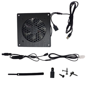 Ventilateur d'armoire USB personnalisable 80/120mm bon marché avec système de contrôle et de thermostat à 10 vitesses CFM élevé <span class=keywords><strong>pour</strong></span> le refroidissement des serres de chenil - Product Image 3