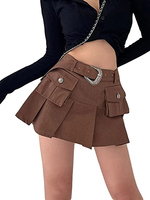 Mini-jupe en jean déchirée taille naturelle pour femme, 100 % coton tricoté, respirante, décontractée, haute qualité, idéale pour l'été