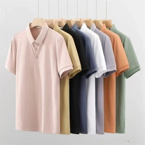เสื้อเชิ้ตผู้ชายปักลายทอแบบทางการ ลายเรียบ แขนสั้น ซับเหงื่อได้ดี - Product Image 3