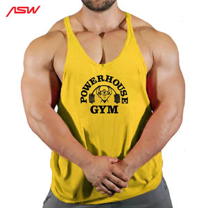 เสื้อกล้ามผ้าฝ้ายสำหรับใส่ไปยิมเพาะกาย,เสื้อกล้ามเสื้อกล้ามสำหรับใส่ออกกำลังกล้ามเนื้อแขนกุดสำหรับใส่ไปยิม - Product Image 5