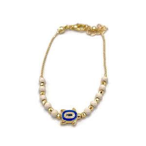 ลูกปัดแฟชั่นสำหรับการออกแบบสร้อยข้อมือดวงตาชั่วร้าย - Product Image 1