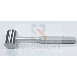 Surgiright Ombredanne Mallet 9 1/2 pulgadas Tamaño de la cabeza 40mm Peso 20oz Fuente de alimentación manual por SurgiRight Instrument - Product Image 6