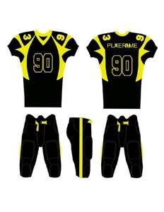 Uniforme de Fútbol Personalizado para Hombre, Adulto, 100% Poliéster, Talla Grande, Ropa Deportiva al por Mayor, Conjunto de Camiseta y Pantalones Cortos de Fútbol, Manga Corta - Product Image 2