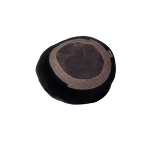 Prótesis Capilar y Peluca Mono Base de Cabello Remy Indio Taz Hair BD con Frente de Encaje Pre-Enlazado, Ligero, Ondulado Profundo - Product Image 3