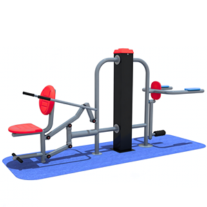 Équipement de fitness en plein air pour les parcs et les zones de fitness communautaires, telles que les machines de développé couché, les barres parallèles et les tractions. - Product Image 5