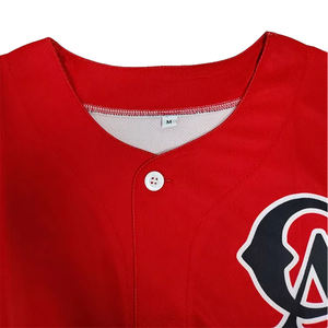 Proveedor Mayorista de Ropa Deportiva, Conjuntos Transpirables Estampados, Camisetas de Béisbol Sublimadas Personalizadas de Alta Calidad, Tallas Grandes - Product Image 6