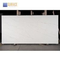 Dalles artificielles en quartz blanc souple de grande taille, pierre technique pour plans de travail, fournisseur du Guangdong
