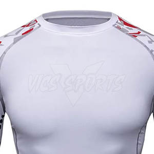 บริการ OEM เสื้อคอมเพรสชั่นผู้ชายคุณภาพสูง ผลิตตามสั่ง เสื้อคอมเพรสชั่นผู้ชายขายดีที่สุด - Product Image 5