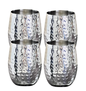 Vidrio de acero inoxidable de la mejor calidad con diseño personalizado, tamaño y logotipo, accesorio para el hogar, artesanía Natural hecha a mano - Product Image 1