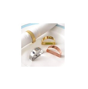 Anillo de cobre para servilletas, producto personalizado, decoración de restaurante, venta al por mayor - Product Image 6