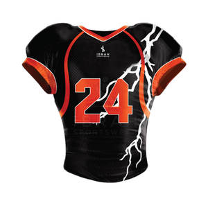 Uniforme de football américain de haute qualité, design personnalisable, tissu durable pour les sports d'équipe, entraînement et compétition. - Product Image 5