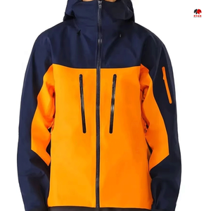 Veste softshell personnalisée pour homme, fermeture éclair écologique, tissu respirant, logo personnalisé - Product Image 6