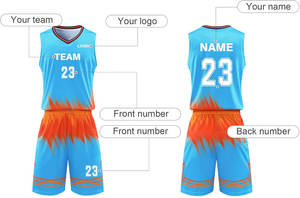 Venta al por mayor ropa de baloncesto hombres sublimación transpirable personalizado Laker baloncesto Jersey transpirable ropa de baloncesto - Product Image 5