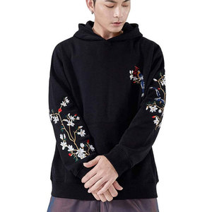 Sudadera con Capucha Bordada Personalizada para Hombre, Ropa Urbana Informal, Sudadera con Capucha, Fabricante de Ropa al por Mayor - Product Image 1