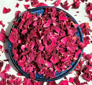 Flor de rosa seca comestible para té, postres y decoración de bebidas - Product Image 5