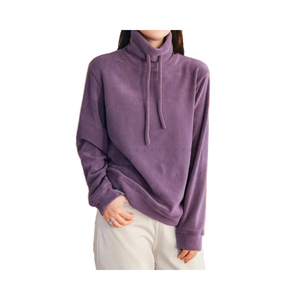 Autumn Winter Casual Pullover for Women Loose Drawstring Solid Color <b>Long</b> Sleeve Hooded Printed Soft Warm Sweatshirt <b>Top</b> - Product Image 1