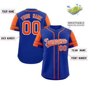 Camiseta de Béisbol Personalizada al por Mayor de Alta Calidad con Logotipo Impreso, Impresión por Transferencia, Tejido Transpirable 100% Poliéster - Product Image 6