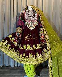 Vestidos de charma afganos de alta calidad de color rosa transpirable con tarifa al por mayor, lo mejor para bodas y fiestas, eventos de peso pesado - Product Image 2