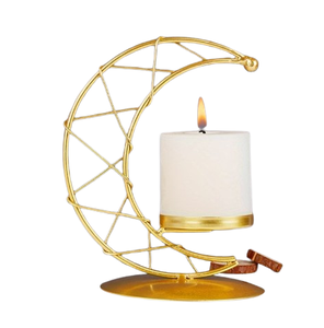 Top qualité décoratif pour la maison en gros bocaux à bougies votifs en métal verre bougeoirs votifs pour pièce maîtresse de Table de mariage - Product Image 5