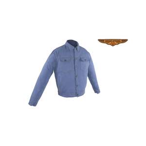Veste en Denim Bleu Ultra-Léger Homme - Product Image 1